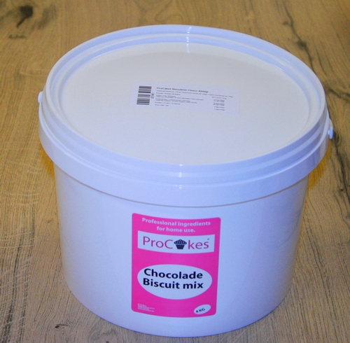 ProCakes Chocolade Biscuit Mix 4 kg