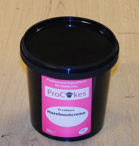 ProCakes Hazelnootcreme in pastavorm 1 kg